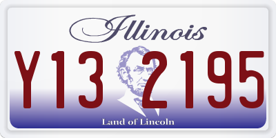 IL license plate Y132195