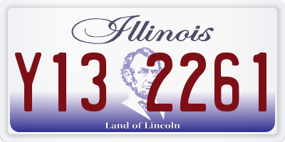 IL license plate Y132261