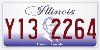 IL license plate Y132264