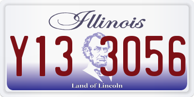IL license plate Y133056
