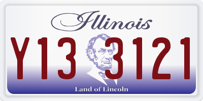 IL license plate Y133121