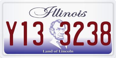 IL license plate Y133238