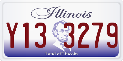 IL license plate Y133279