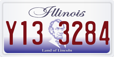 IL license plate Y133284