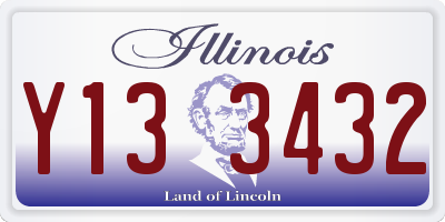 IL license plate Y133432