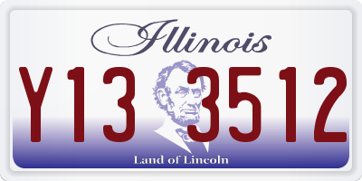 IL license plate Y133512