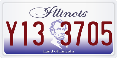 IL license plate Y133705