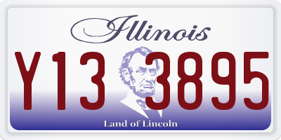 IL license plate Y133895