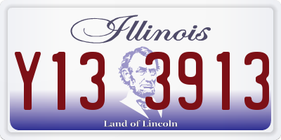 IL license plate Y133913