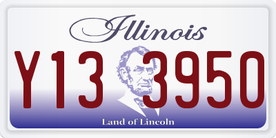 IL license plate Y133950