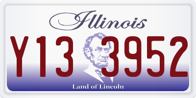 IL license plate Y133952