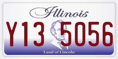 IL license plate Y135056