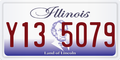 IL license plate Y135079
