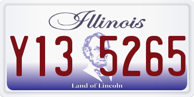 IL license plate Y135265