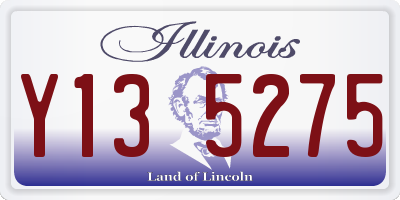 IL license plate Y135275