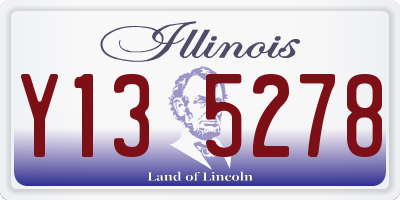 IL license plate Y135278