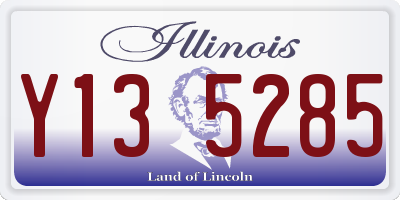 IL license plate Y135285