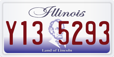 IL license plate Y135293