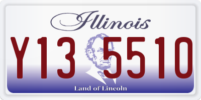 IL license plate Y135510