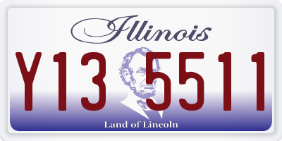 IL license plate Y135511