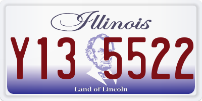 IL license plate Y135522