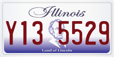 IL license plate Y135529
