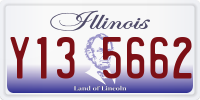 IL license plate Y135662