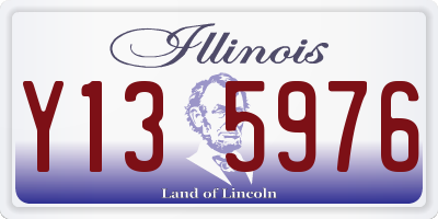 IL license plate Y135976