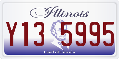 IL license plate Y135995