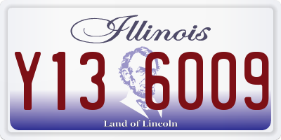 IL license plate Y136009