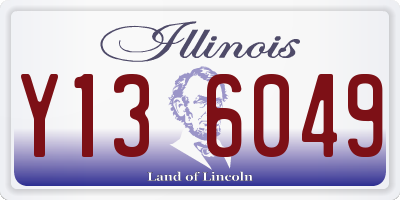 IL license plate Y136049