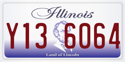 IL license plate Y136064
