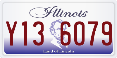 IL license plate Y136079