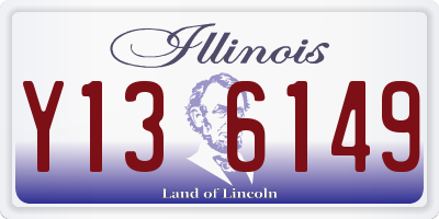 IL license plate Y136149