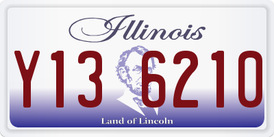 IL license plate Y136210