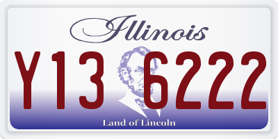 IL license plate Y136222