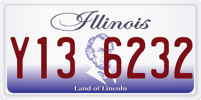 IL license plate Y136232