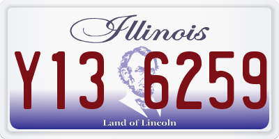 IL license plate Y136259