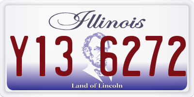 IL license plate Y136272