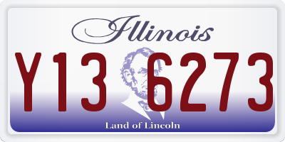 IL license plate Y136273