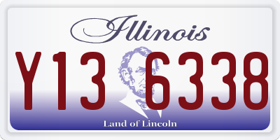 IL license plate Y136338