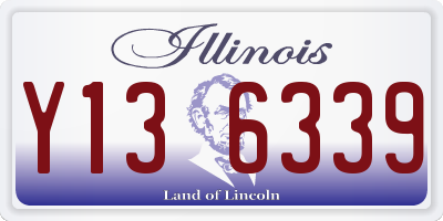 IL license plate Y136339