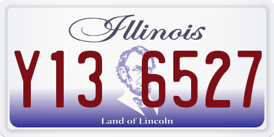 IL license plate Y136527