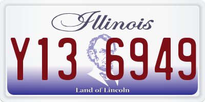 IL license plate Y136949