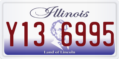 IL license plate Y136995