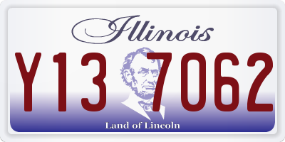 IL license plate Y137062