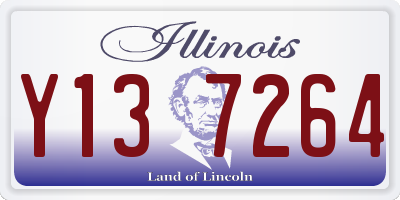 IL license plate Y137264