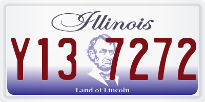 IL license plate Y137272