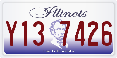 IL license plate Y137426