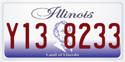 IL license plate Y138233